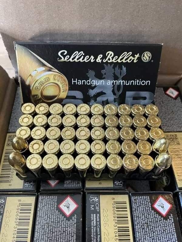 Sellier&Bellot 115 GR 9MM